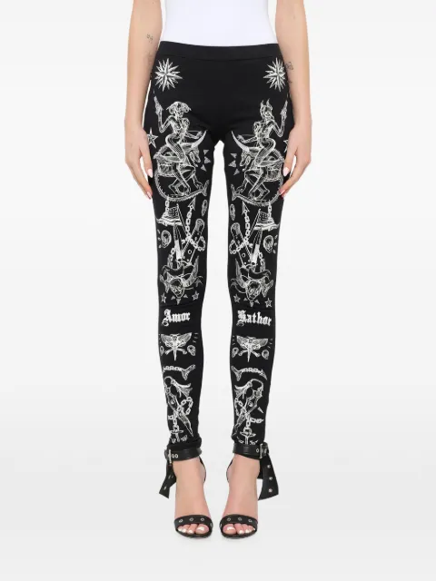Givenchy Tattoo-print leggings