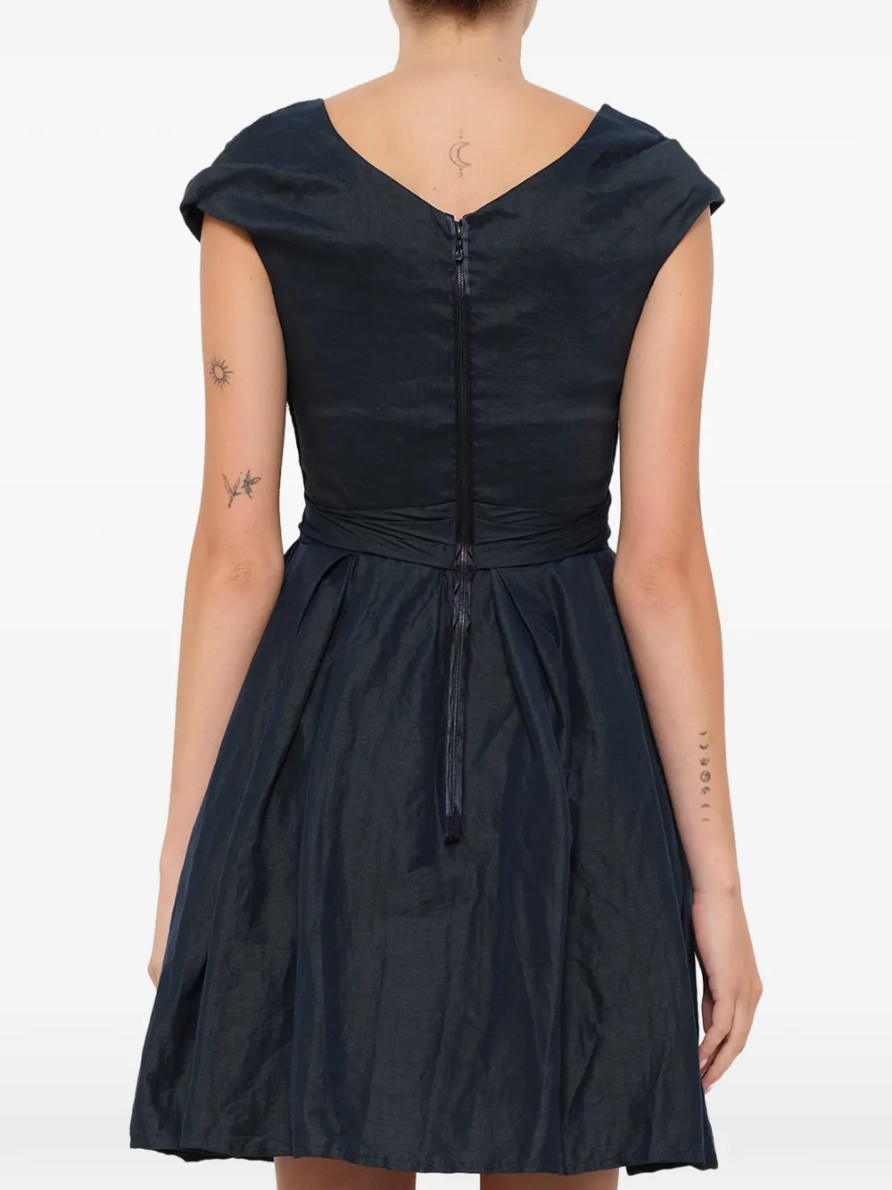 Lanvin Jurk met strikdetail Blauw