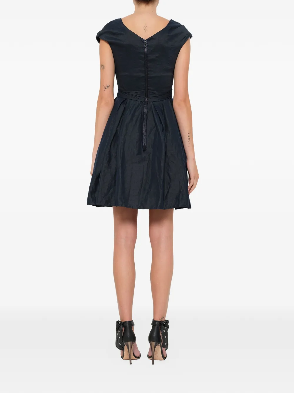 Lanvin Jurk met strikdetail Blauw