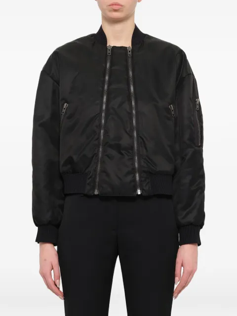 Kenzo logo-patch zip-up jacket
