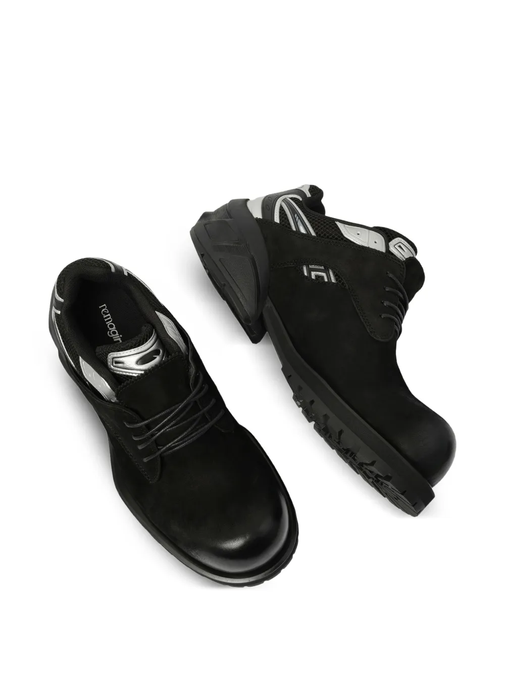 remagine Starting Bigger hybride derby schoenen Zwart