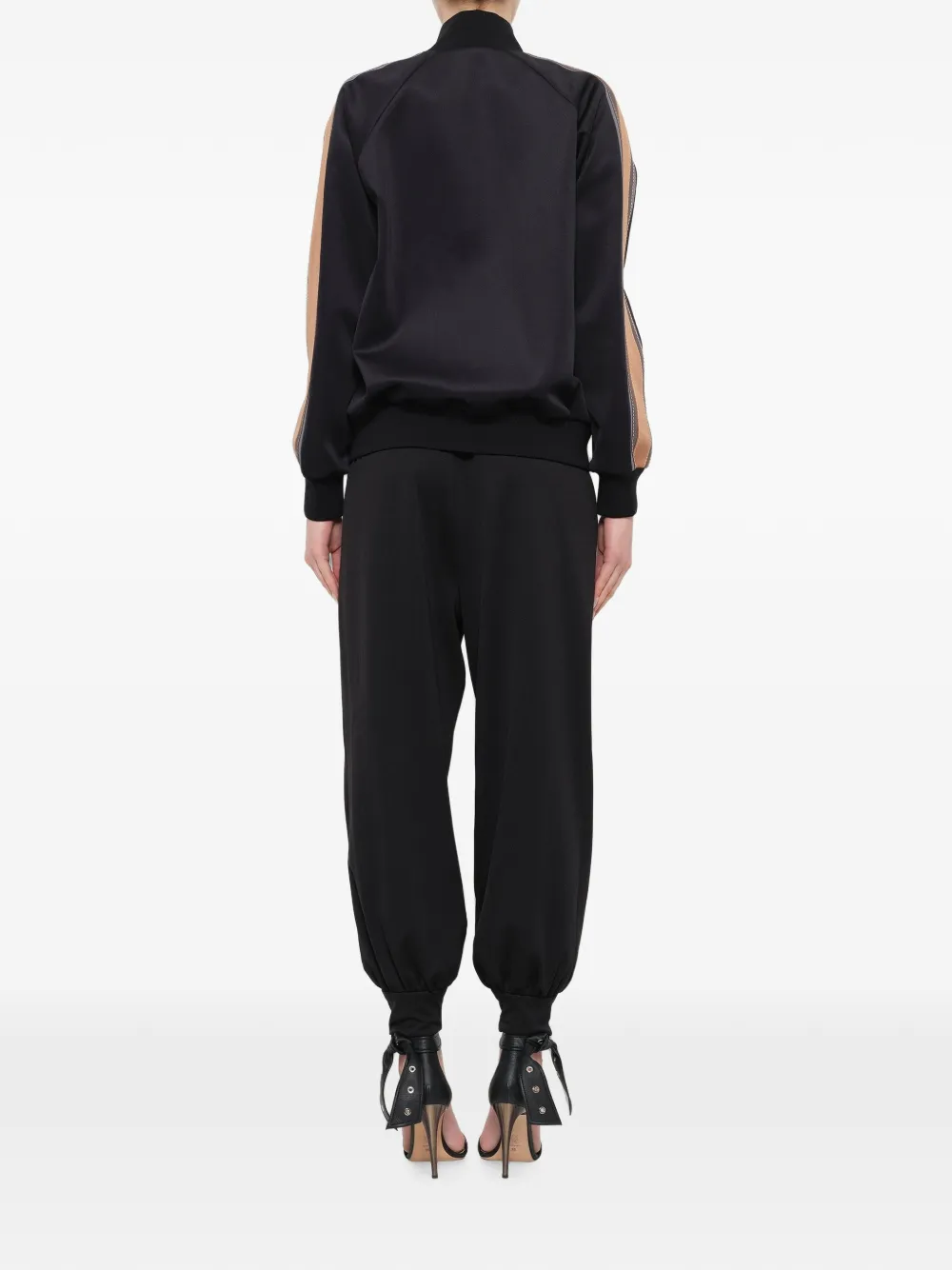 Marc Jacobs Trainingsjack met zijstreep Zwart