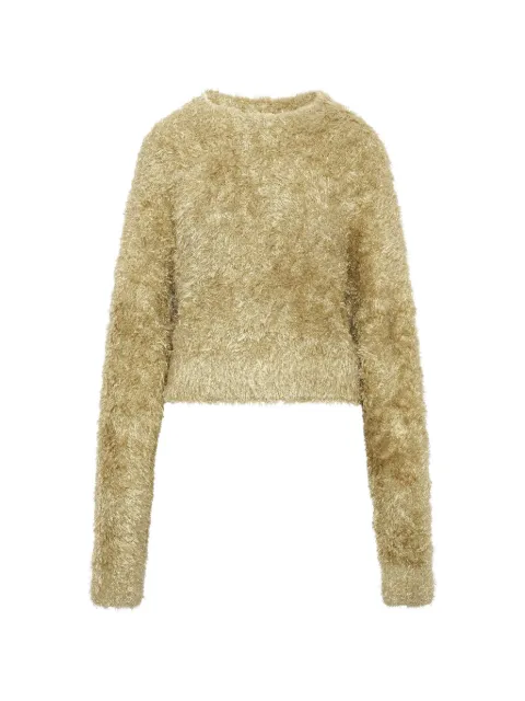 Noir Kei Ninomiya — lamé-effect sweater