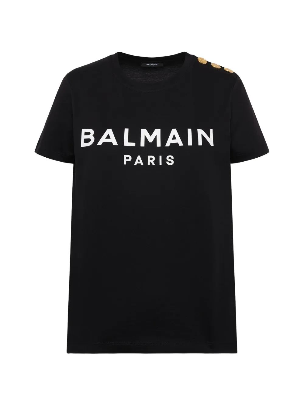 Balmain T-shirt con stampa - Nero