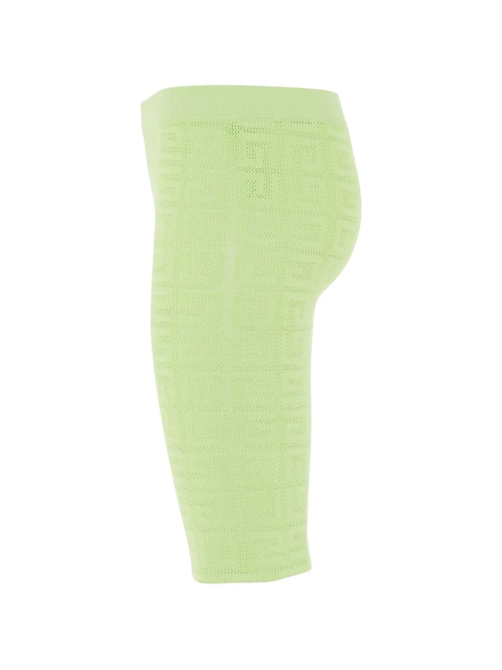 Givenchy Geribbelde shorts met 4G-patroon Groen