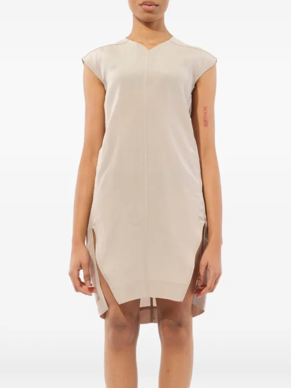Rick Owens A-line Dress in Neutrals