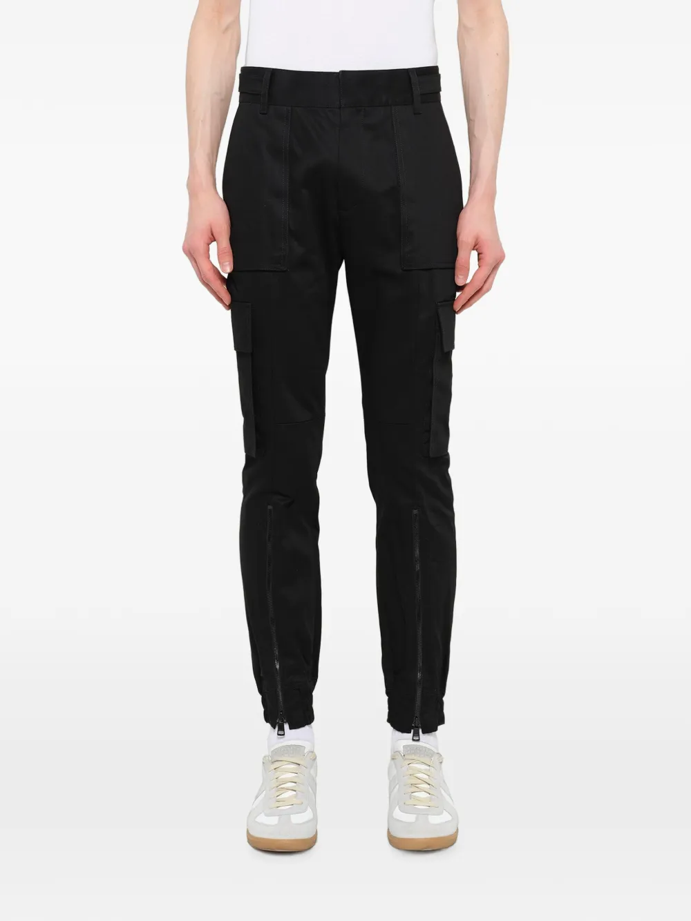 Juun.J zip-detail cargo pants