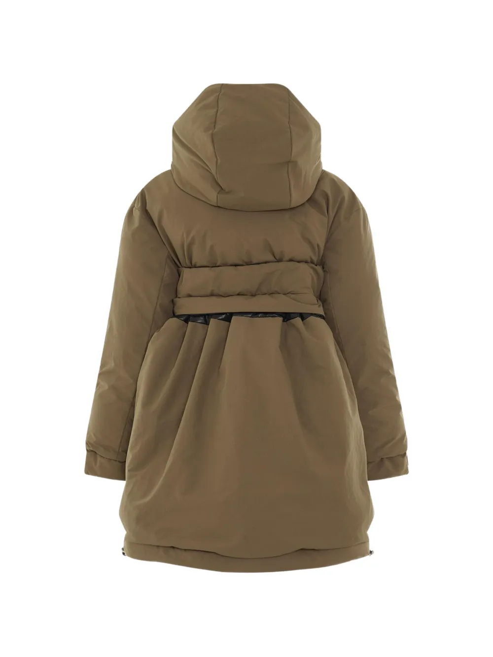 sacai Jas met afneembare capuchon Beige