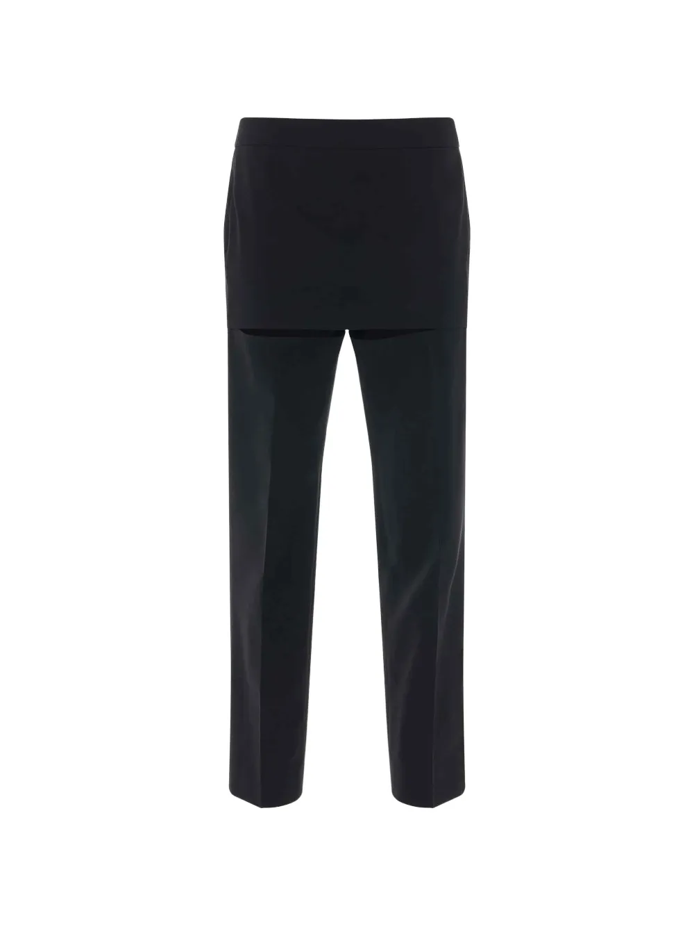 Givenchy skirt-detail slim-fit trousers - Schwarz