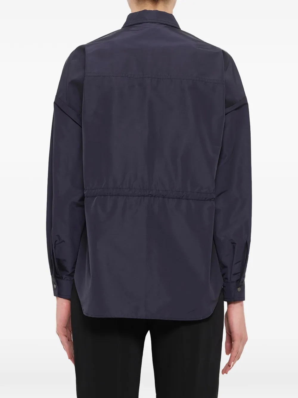 Kenzo Shirt met trekkoordtaille Blauw