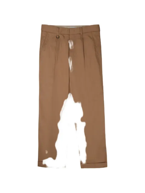 Paolo Pecora pleated-detail straight-leg trousers