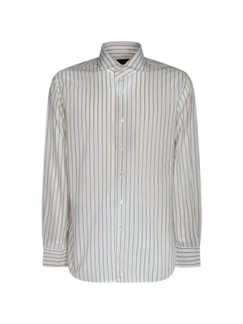 Dell'oglio vertical-stripe long-sleeve shirt
