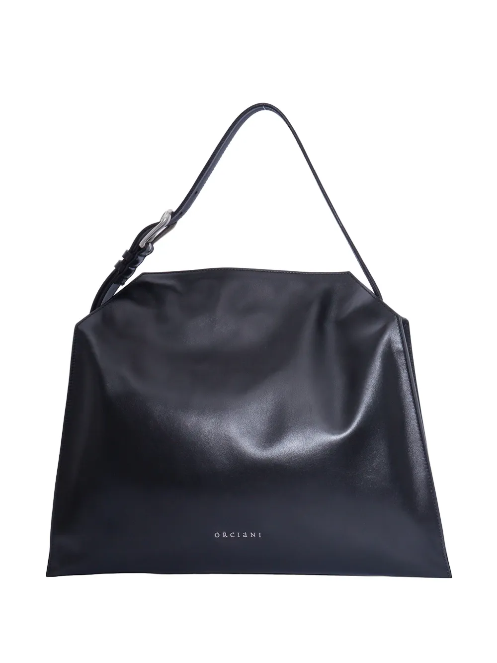 Orciani medium Trinity Jungle leather shoulder bag - Nero
