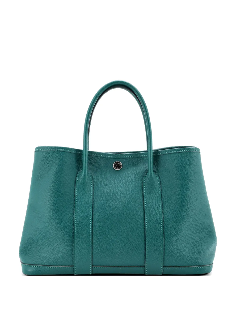 Hermès Pre-Owned Garden Party Leather 30 tote bag - Verde