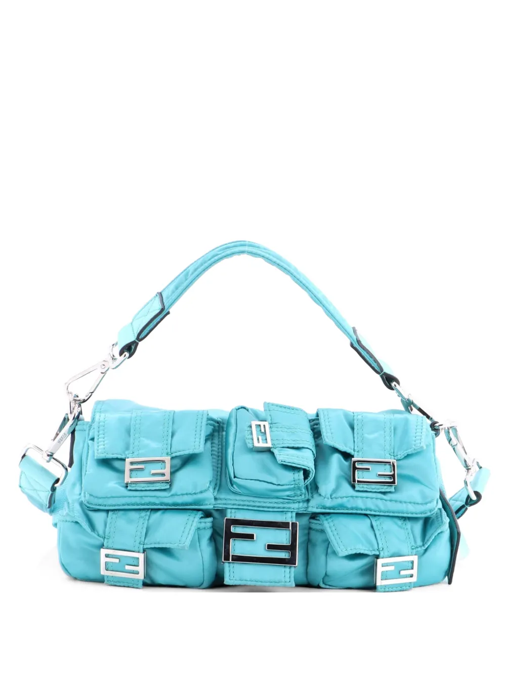 Fendi Pre-Owned Wandelbare Gürteltasche mit mehreren Fächern - Grün