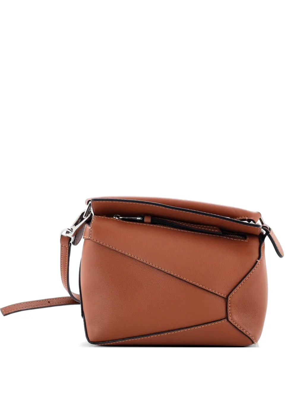 Loewe Mini Puzzle Bag Umhängetasche Mini in Braun