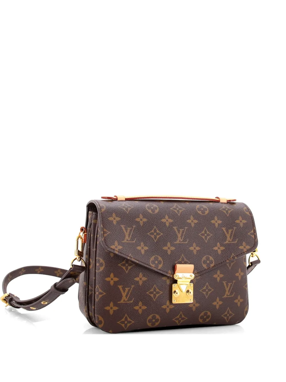Louis Vuitton Pre-Owned Pochette Metis Monogram Canvas crossbody bag - Braun
