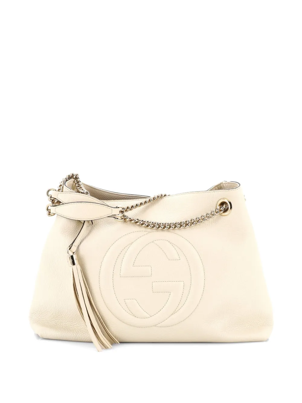 Gucci Pre-Owned Soho Chain Strap Leather Medium shoulder bag - Toni neutri
