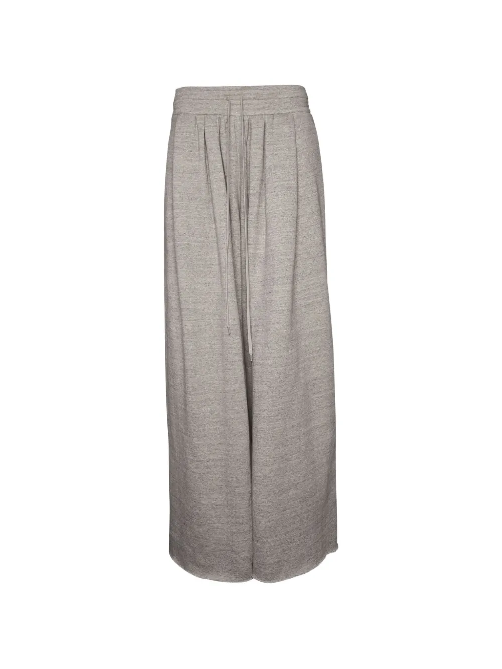 Chloé elasticated-waist drawstring trousers - Grau