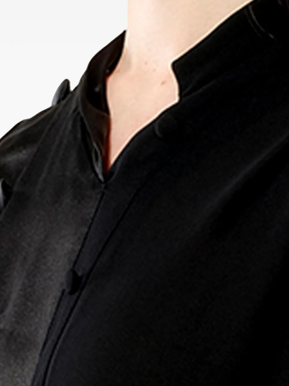 Balenciaga Mouwloze blouse Zwart