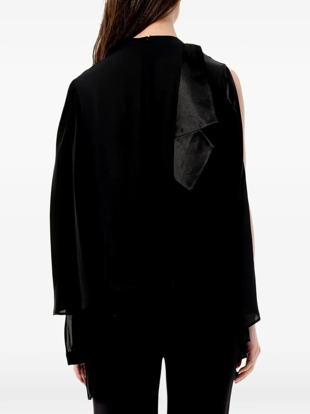 Balenciaga Mouwloze blouse Zwart