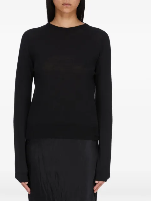 Rick Owens — Biker Level elongated-sleeve sweater