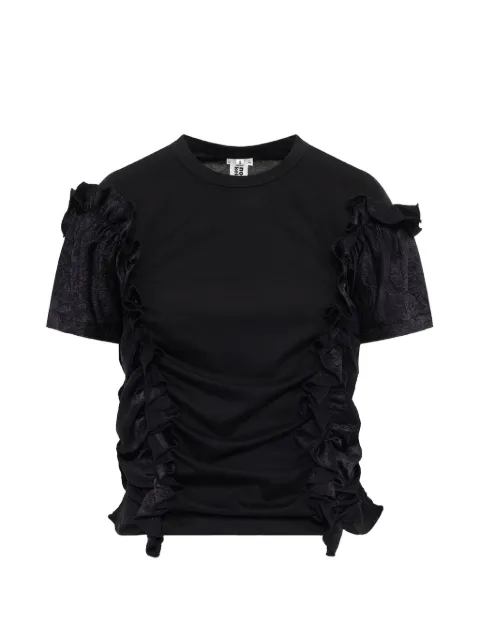 Noir Kei Ninomiya ruffled T-shirt