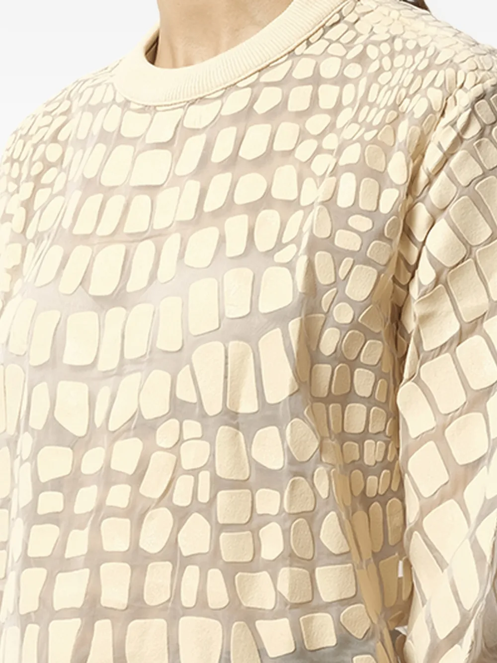 Givenchy Sweater met ronde hals Beige