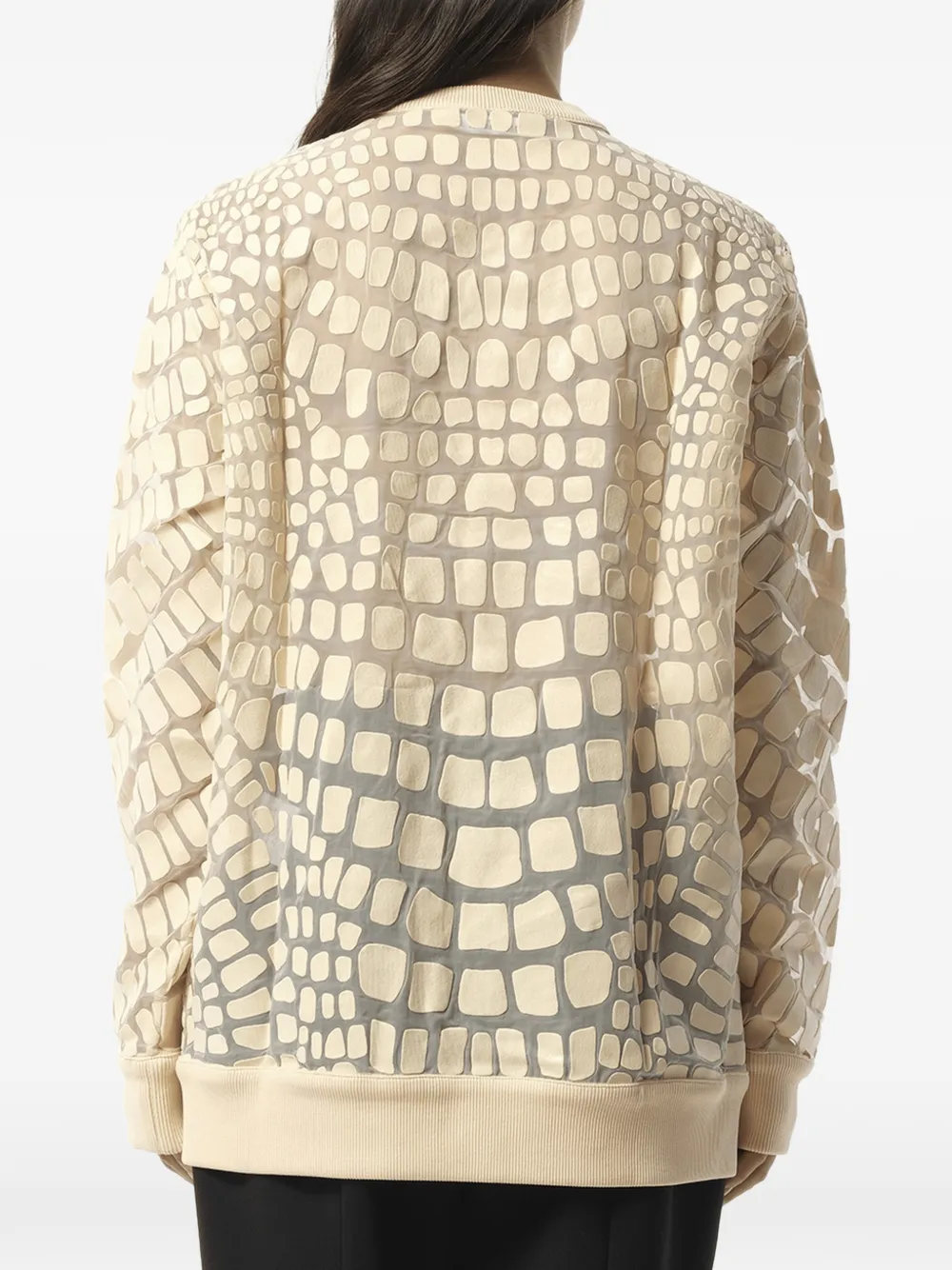 Givenchy Sweater met ronde hals Beige