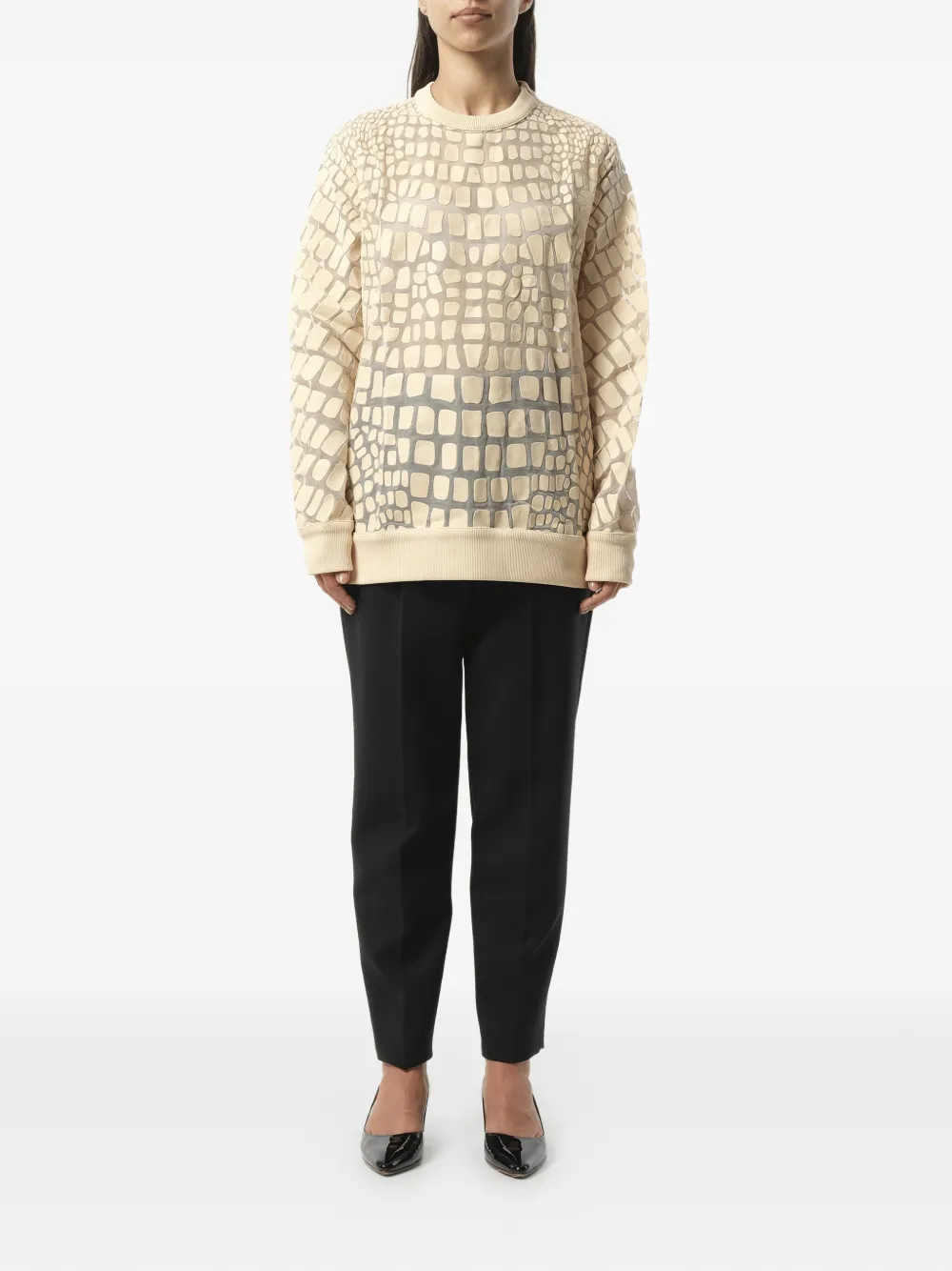  Givenchy Sudadera Con Cuello Redondo - Neutro 