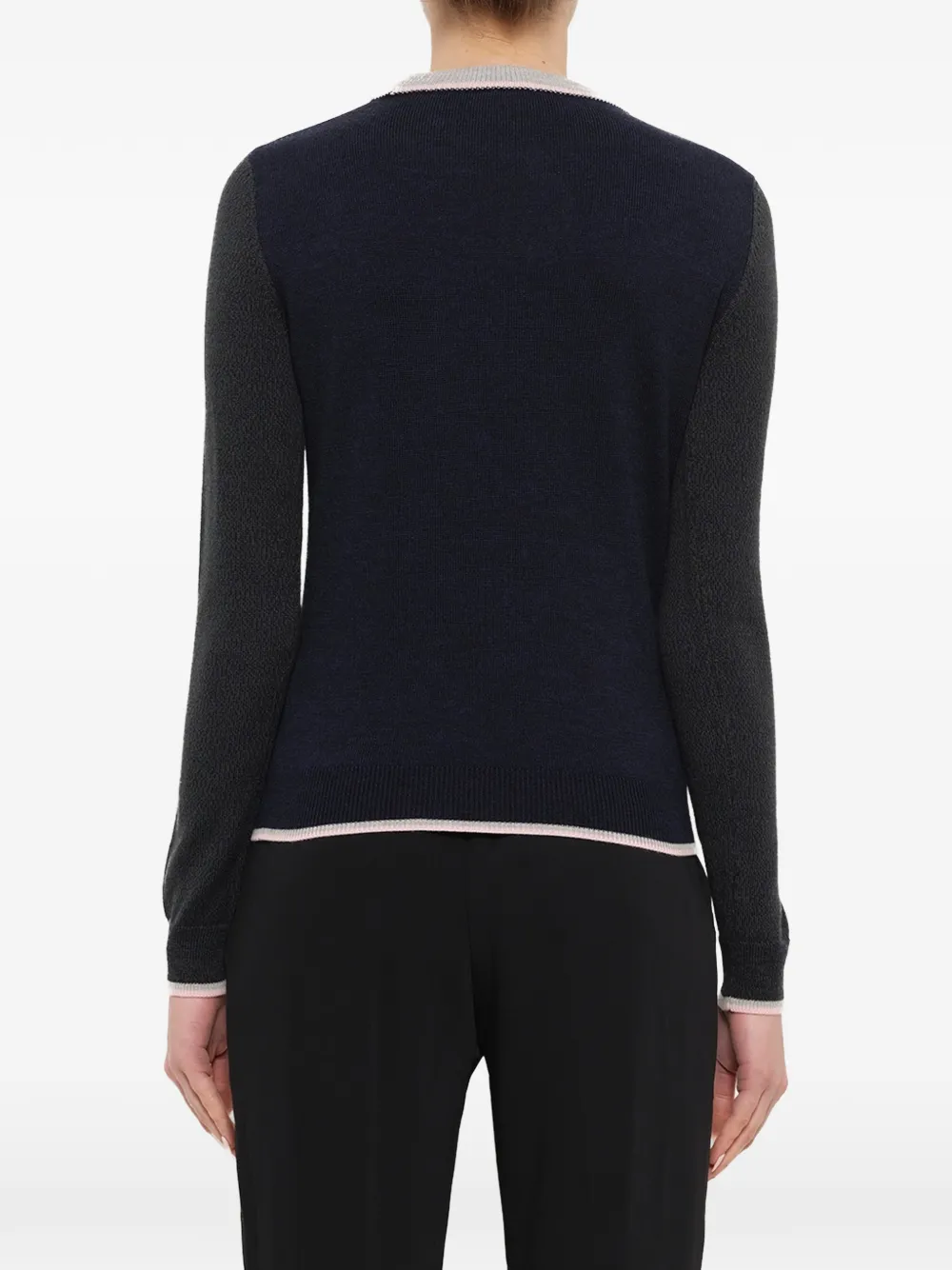 Kenzo Trui met tijgerpatch Blauw
