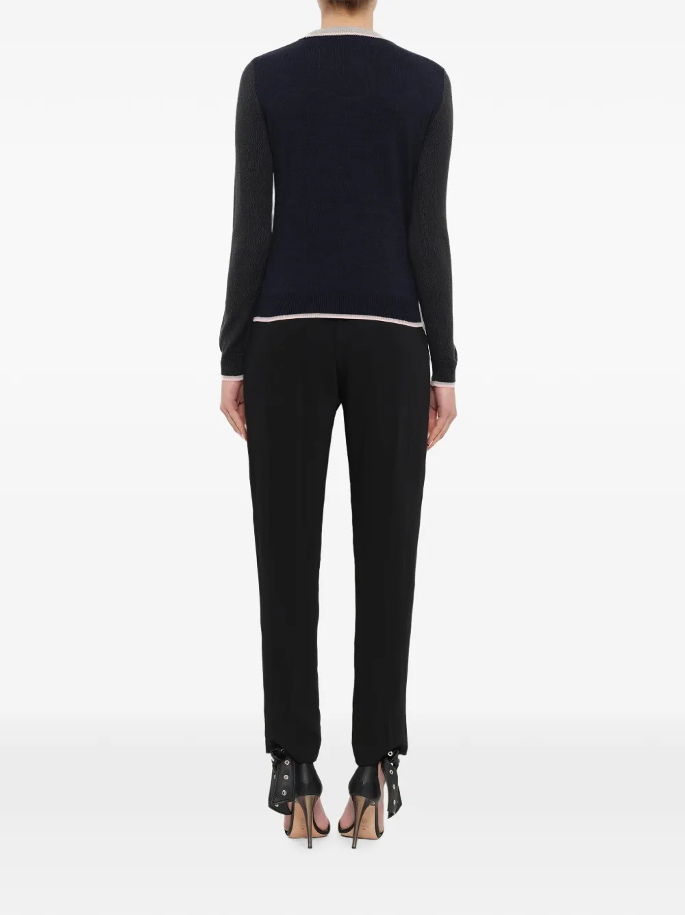 Kenzo Trui met tijgerpatch Blauw