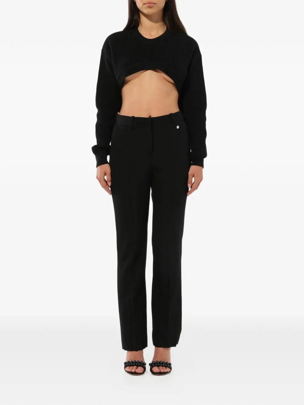 Givenchy Jersey Corto Podium - Negro 