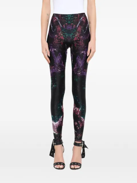 Alexander McQueen leggins estampados
