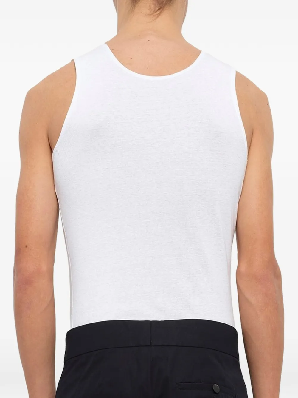 Lanvin Flared broek met ritsen bij de boorden Zwart