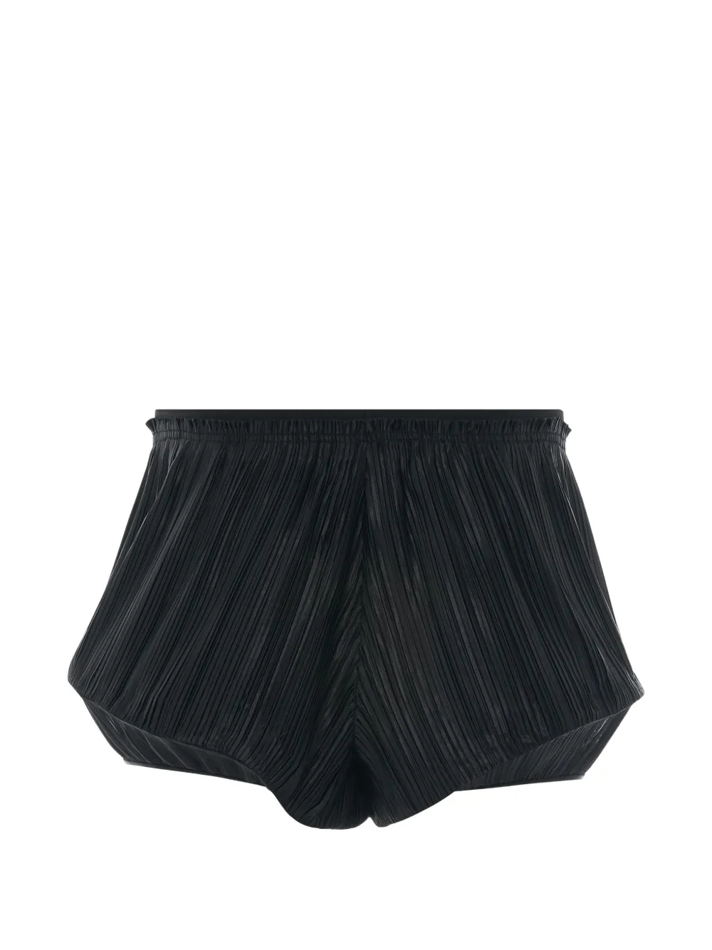 Givenchy Geplooide shorts met structuur Zwart