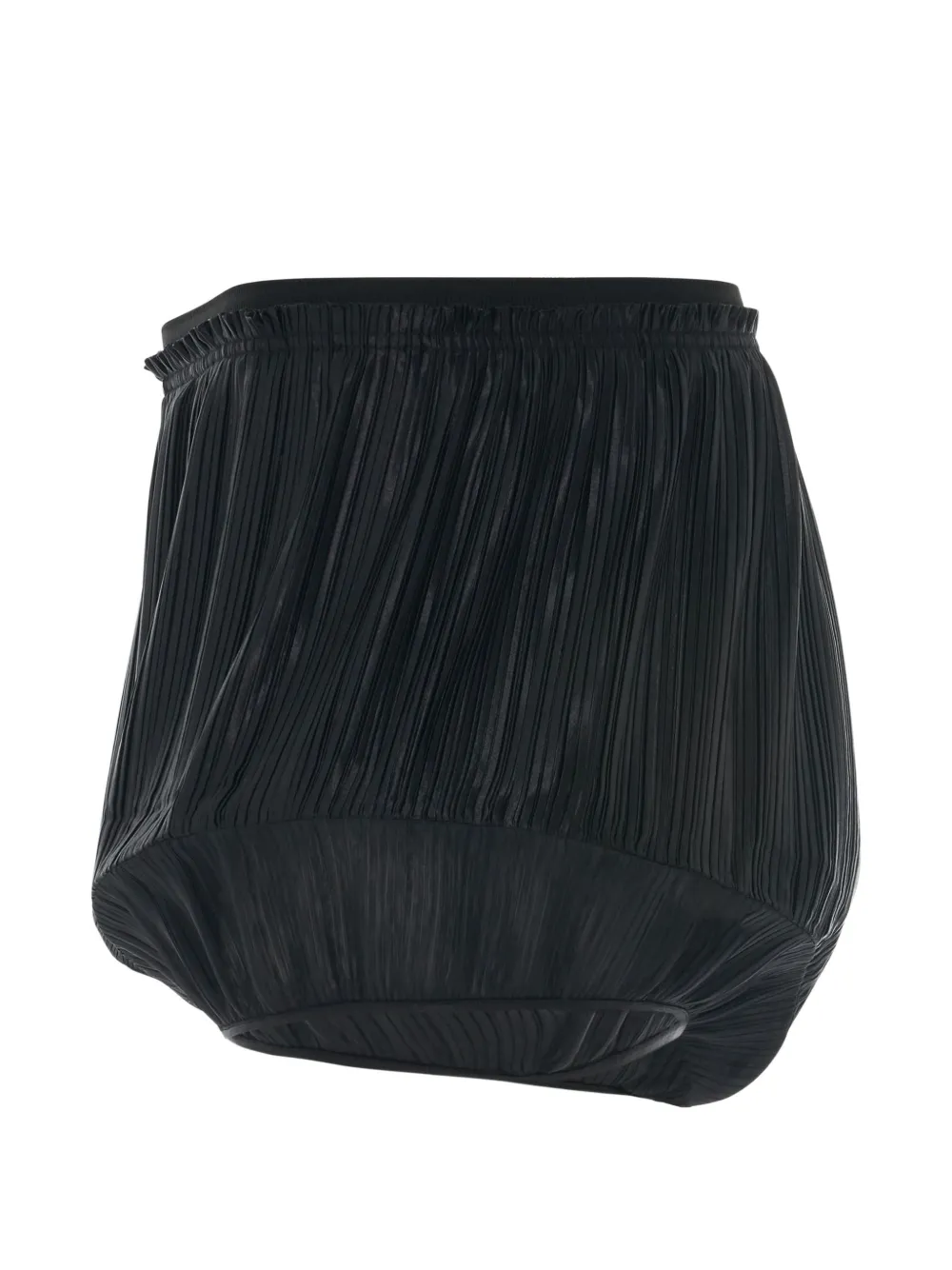 Givenchy Geplooide shorts met structuur Zwart