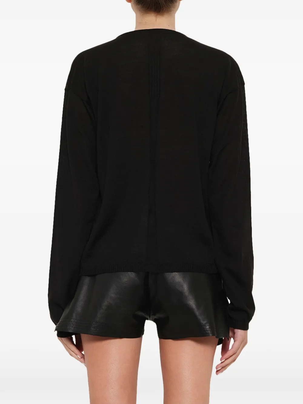 Rick Owens Trui met ronde hals Zwart
