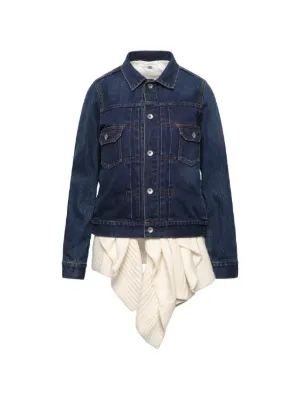 Sacai デニムジャケット | ブルー | FARFETCH JP