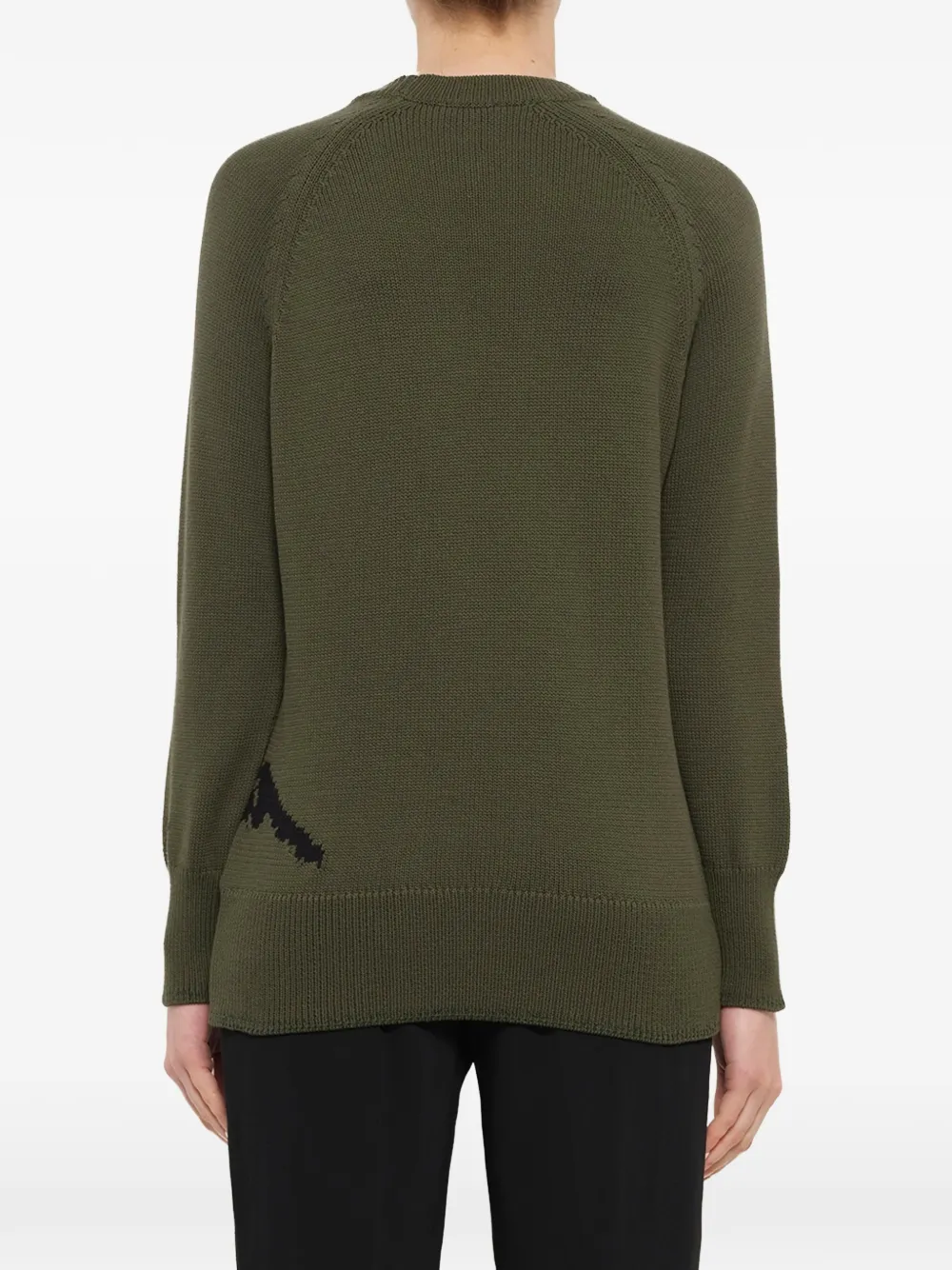 Kenzo Trui met raglanmouwen Groen
