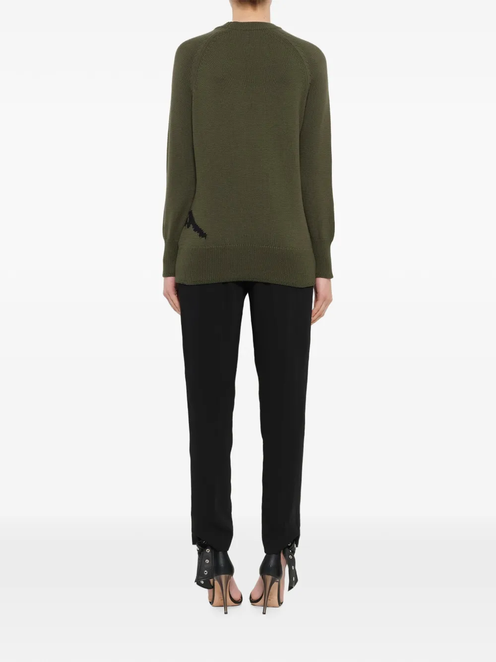 Kenzo Trui met raglanmouwen Groen