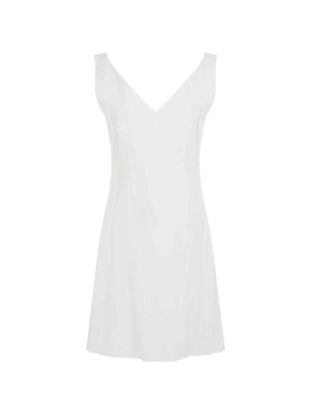 Chloé v-neck mini dress - Weiß
