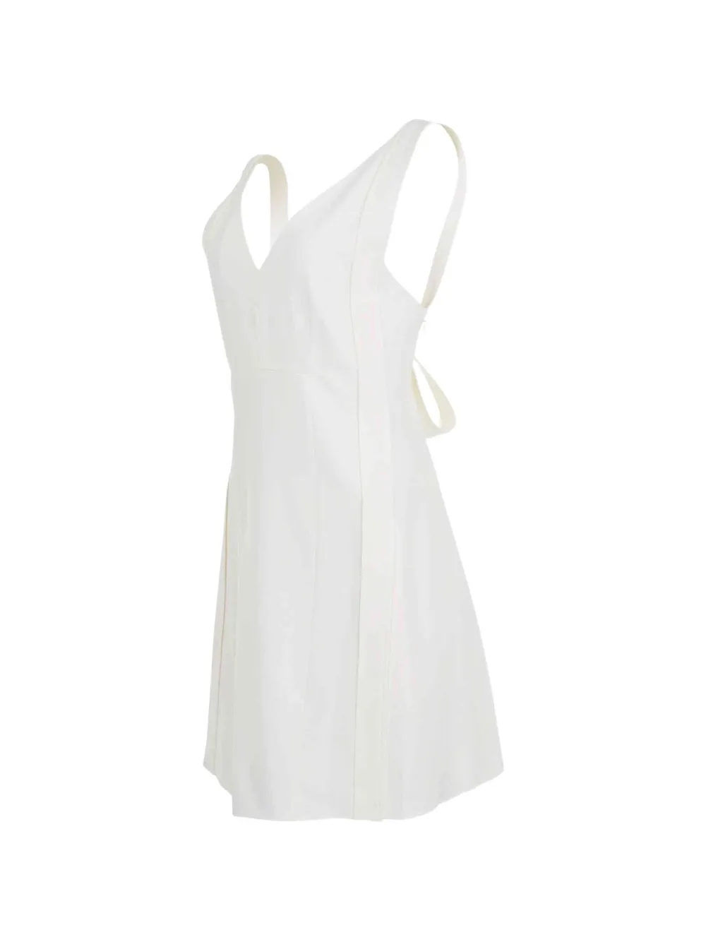 Chloé v-neck mini dress - Bianco