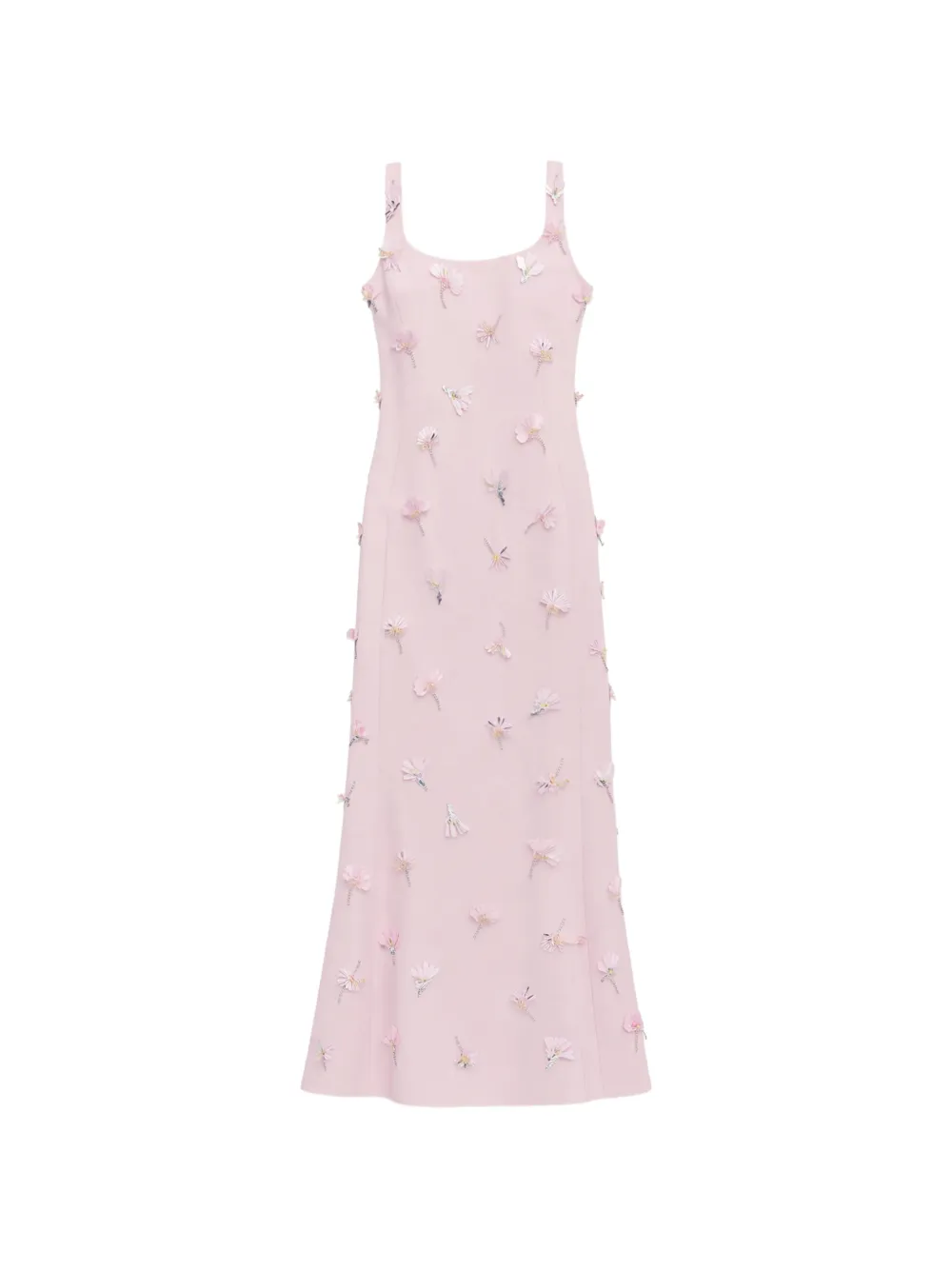 Simkhai Briella floral-appliqué gown - Rosa