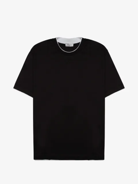 Paolo Pecora t-shirt en coton à effet superposé