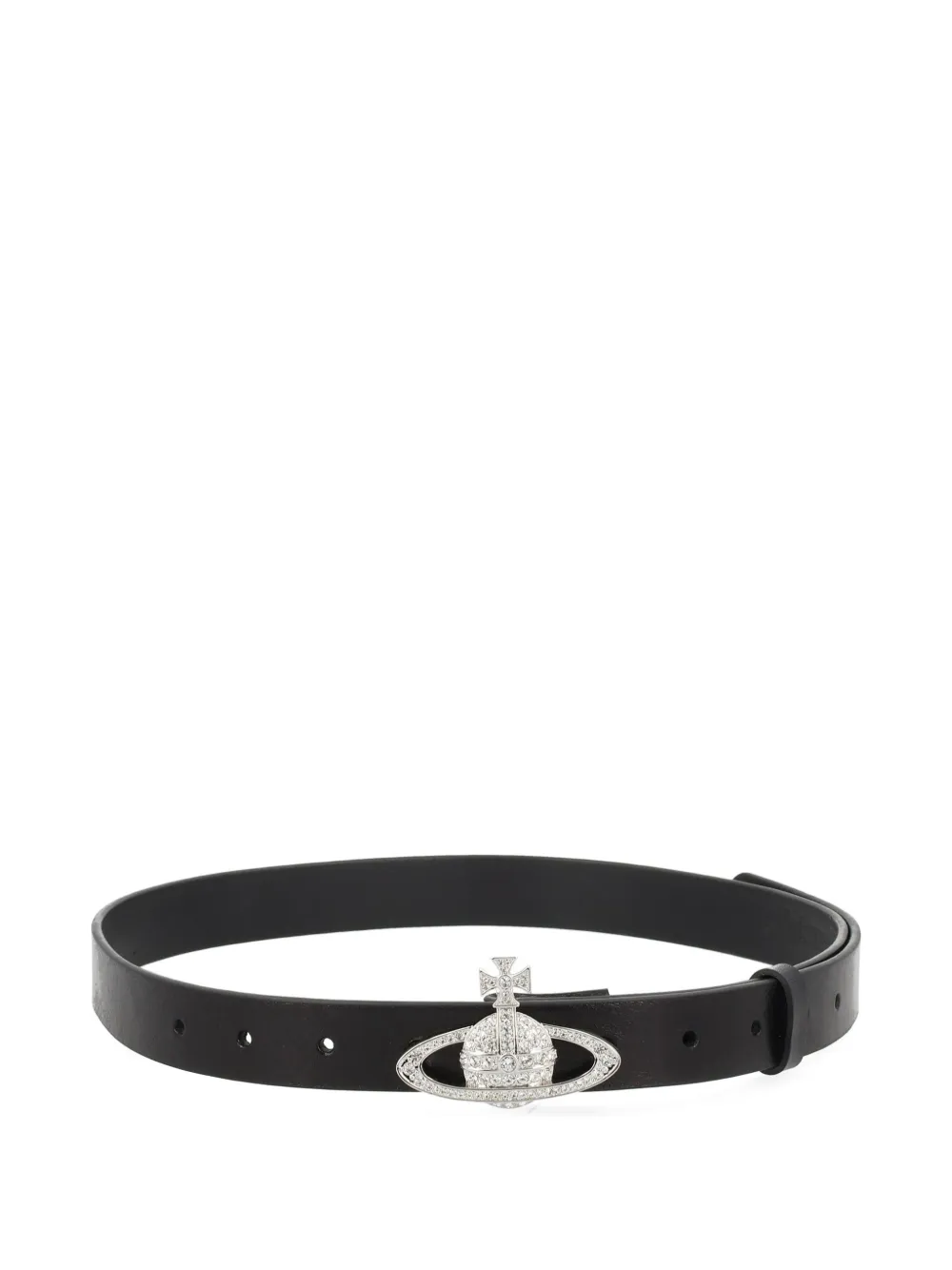 Vivienne Westwood Orb crystal-embellished belt - Nero
