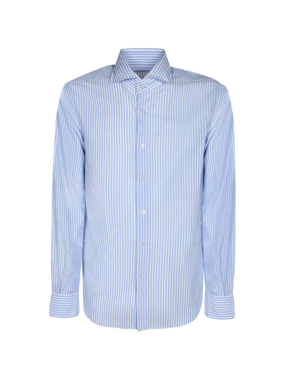 Dell'oglio vertical-stripe long-sleeve shirt - Blu