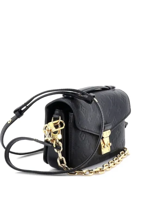 Louis Vuitton Pre-Owned Pochette Metis Monogram Empreinte Leather East West crossbody bag