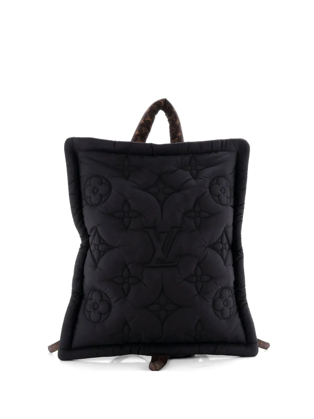 Louis Vuitton Pre-Owned Pillow Monogram Quilted Econyl Nylon backpack - Nero
