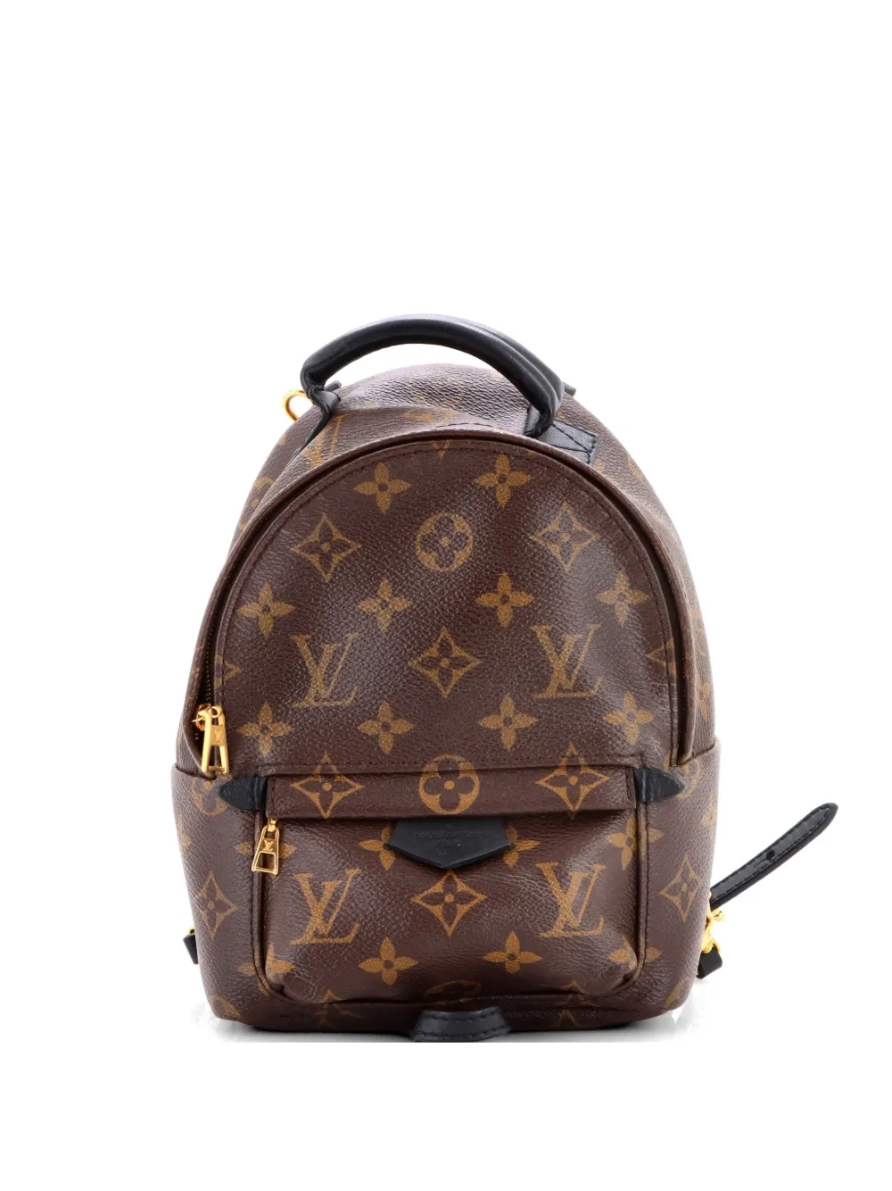 Louis Vuitton Pre-Owned Palm Springs Monogram Canvas Mini backpack - Marrone